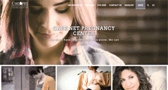 Desktop Screenshot of carenetpregnancy-sv.com
